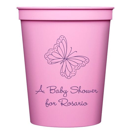 Sweet Butterfly Stadium Cups